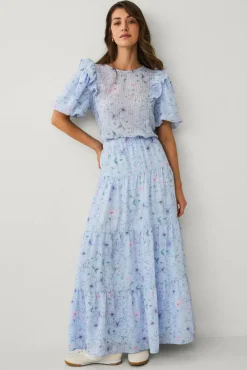 Ellos Collection Maxi skjørt med volanger