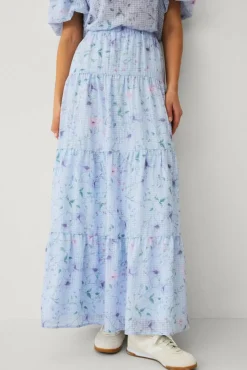 Ellos Collection Maxi skjørt med volanger