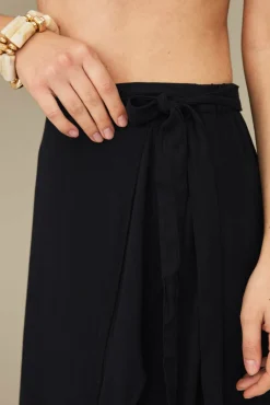 Ellos Collection Maxi skjørt med omslagsdesign