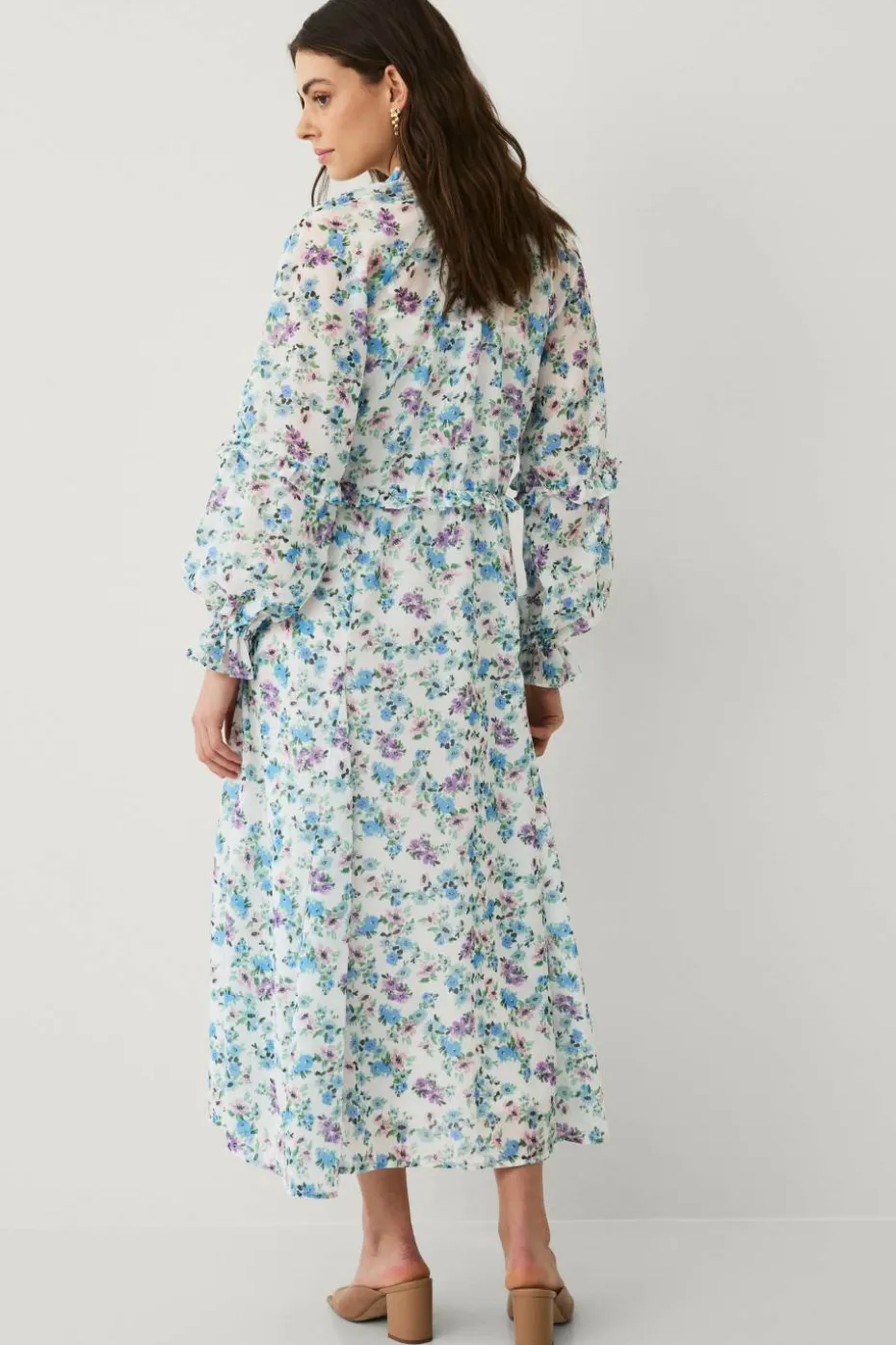 Ellos Collection Maxikjole i chiffon