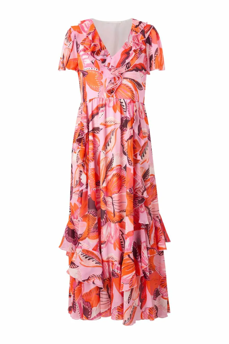 Ellos Collection Maxikjole i chiffon