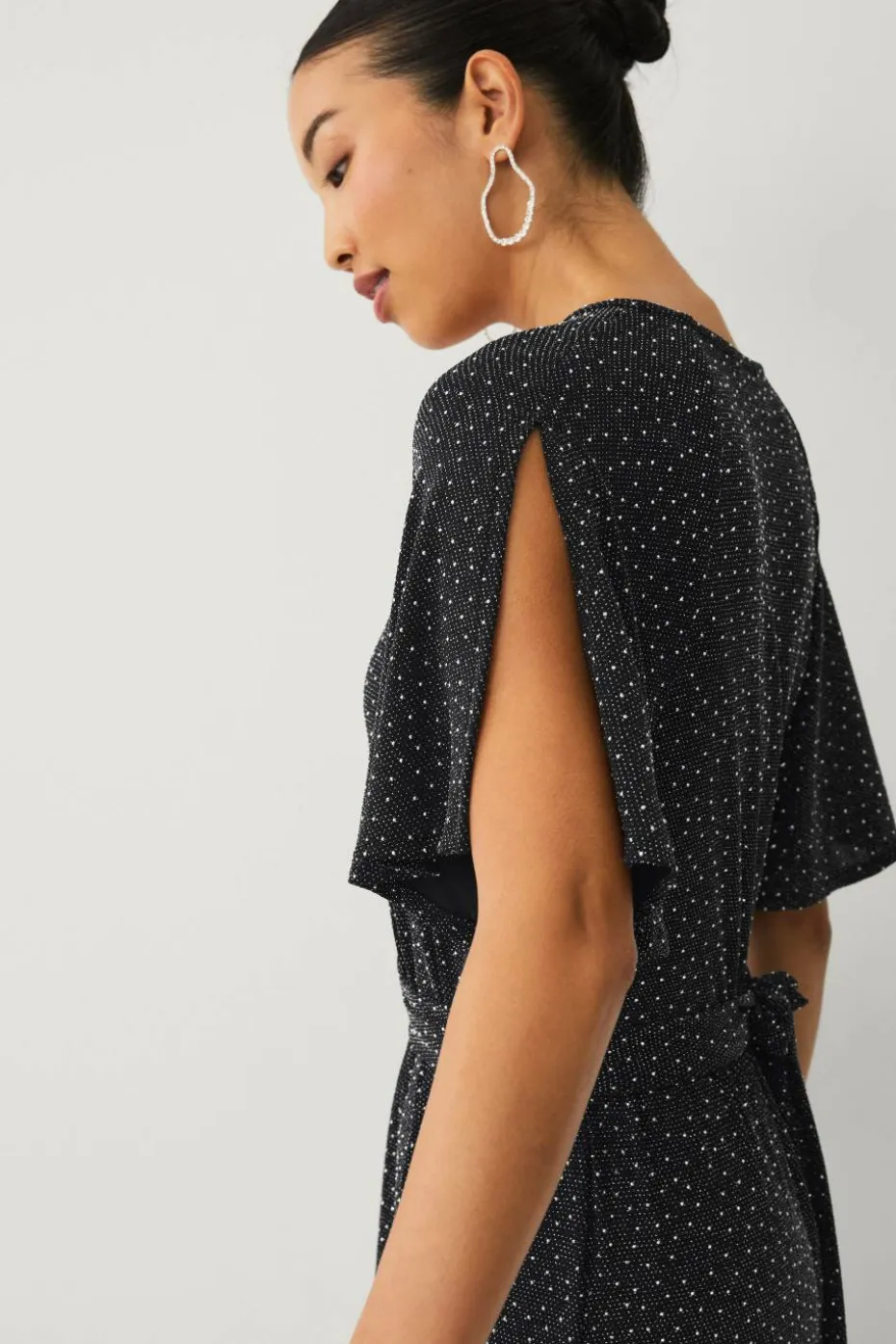 Ellos Collection Maxikjole med strass