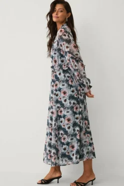 Ellos Collection Maxikjole i chiffon