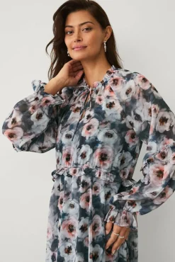 Ellos Collection Maxikjole i chiffon