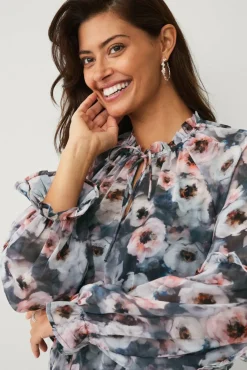 Ellos Collection Maxikjole i chiffon