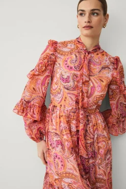 Ellos Collection Maxikjole med blomster mønster
