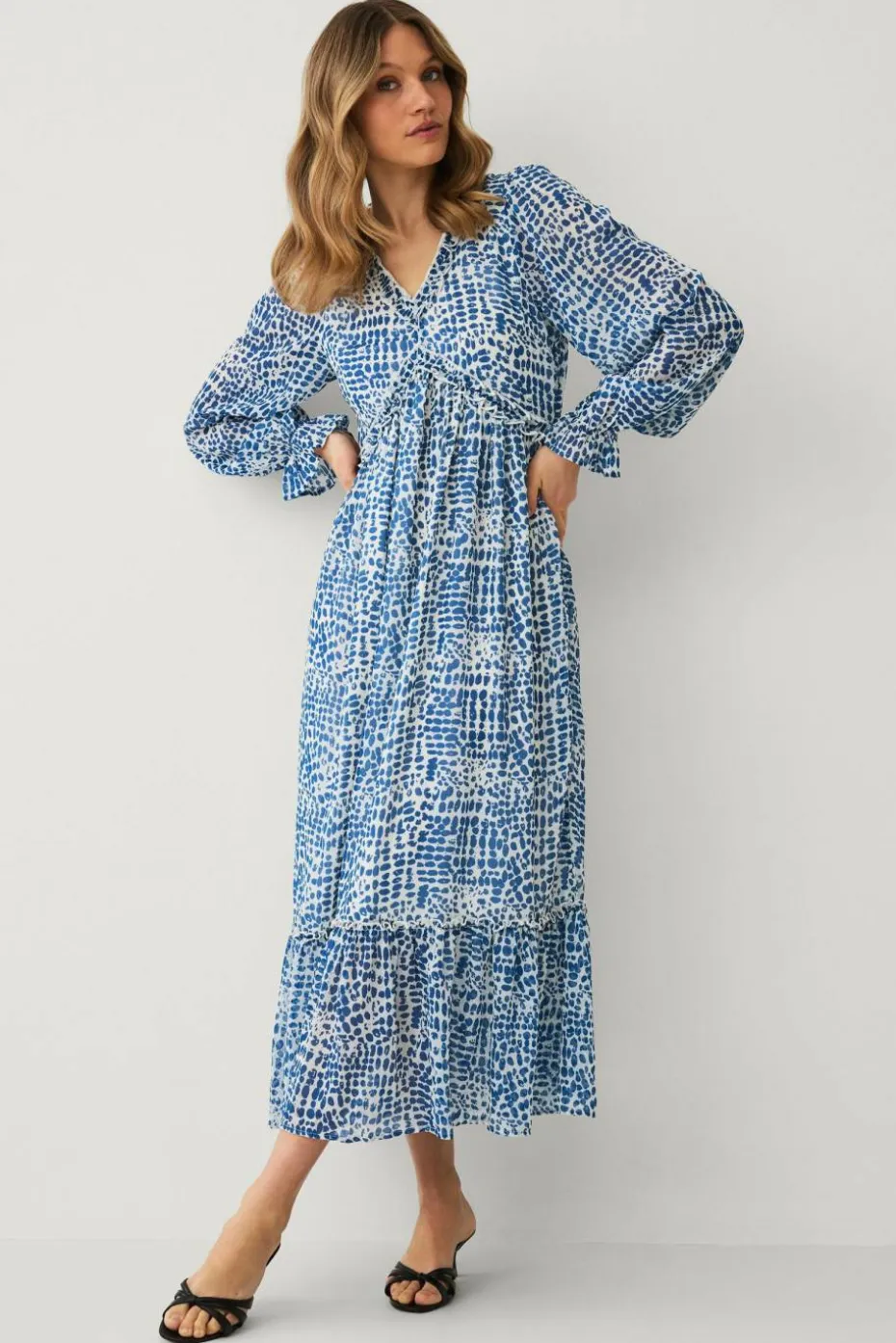 Ellos Collection Maxikjole i chiffon