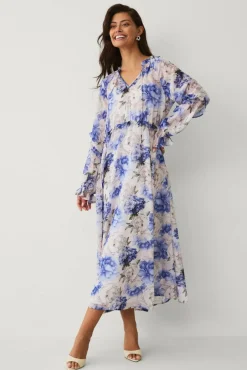 Ellos Collection Maxikjole i chiffon
