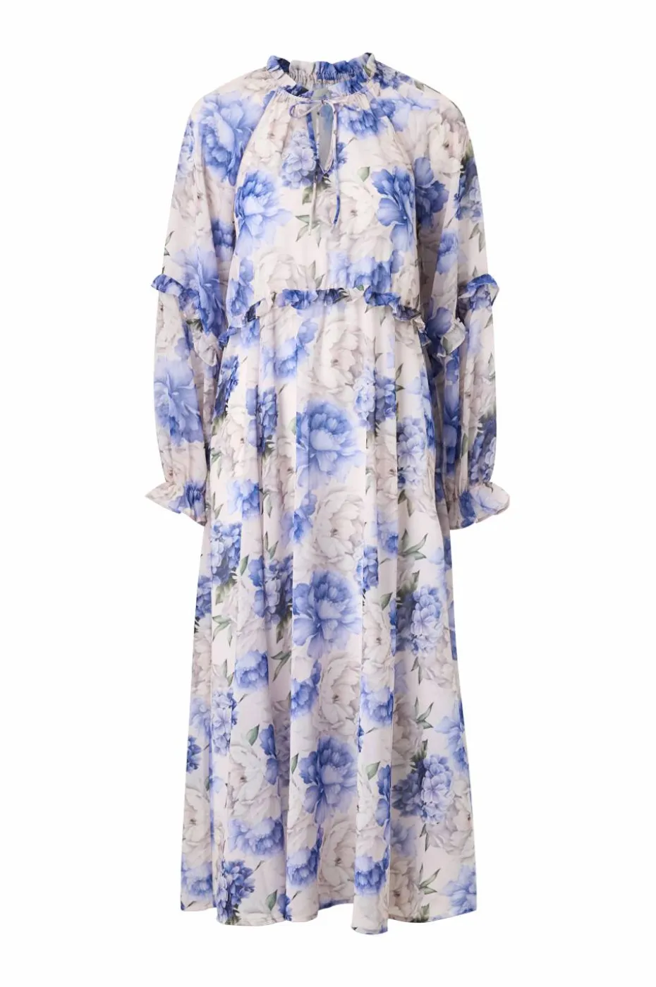 Ellos Collection Maxikjole i chiffon