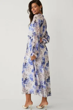 Ellos Collection Maxikjole i chiffon