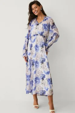 Ellos Collection Maxikjole i chiffon