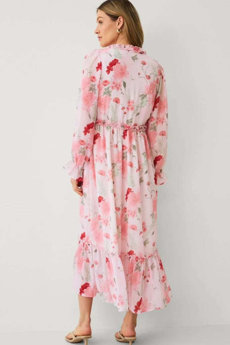 Ellos Collection Maxikjole i chiffon