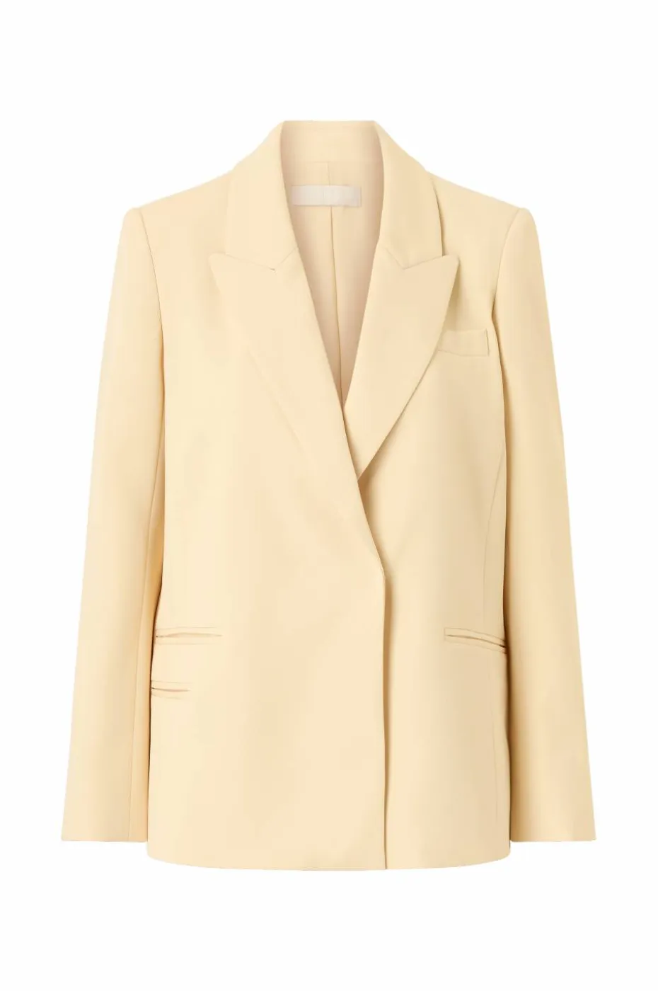 Ellos Collection Oversize blazer med skjult knappstolpe