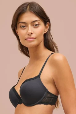 Ellos Collection Polstre push up-BH med blondedetaljer