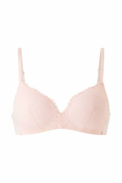 Ellos Collection Polstret bh med myke blonder