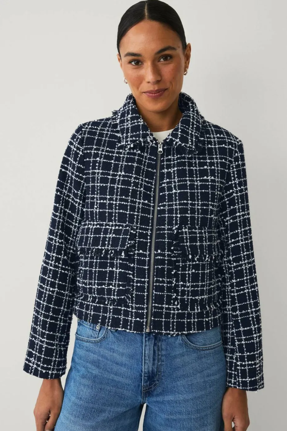 Ellos Collection Posete jakke i tweed