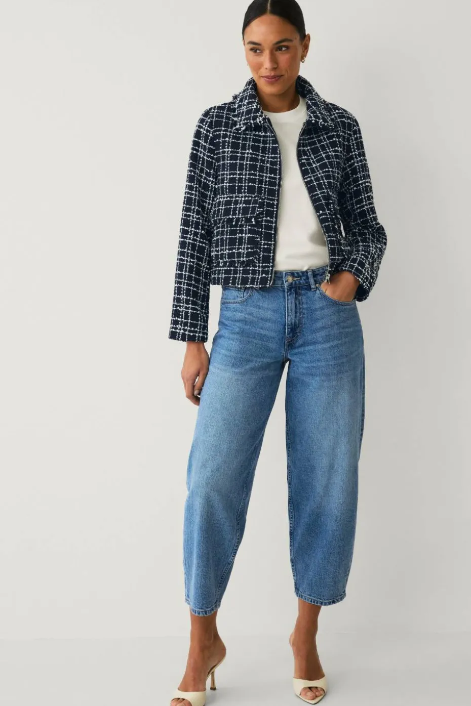 Ellos Collection Posete jakke i tweed