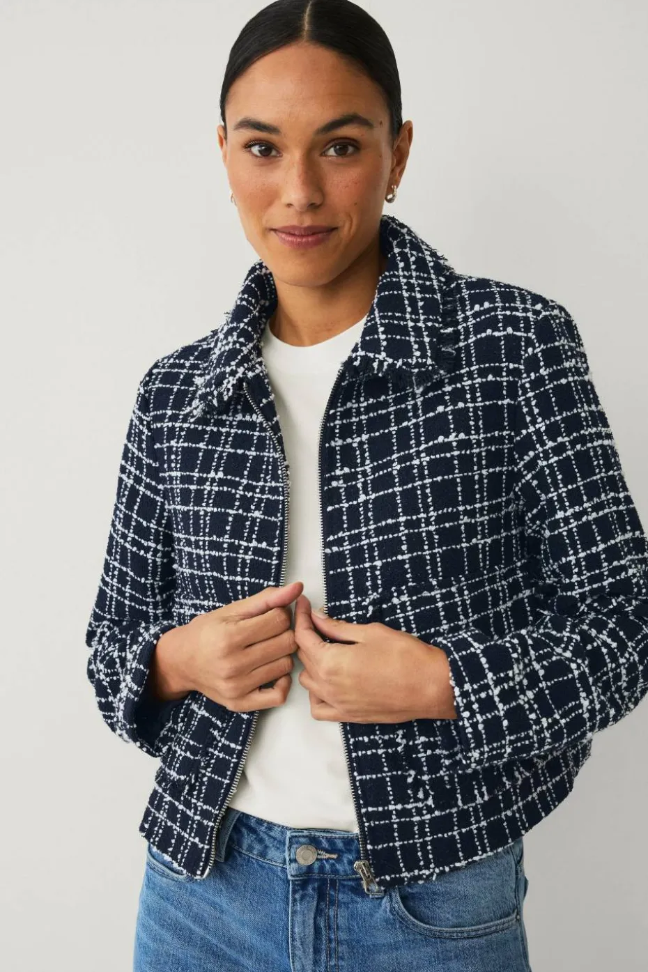 Ellos Collection Posete jakke i tweed