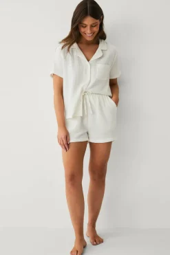 Ellos Collection Pyjamasshorts i bomull