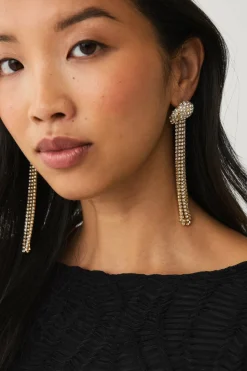 Ellos Collection Øreringer med strass