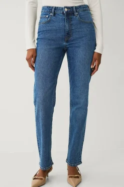Ellos Collection Rette jeans med høy midje