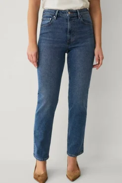 Ellos Collection Rette jeans med høy midje