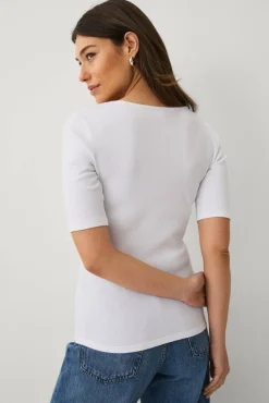 Ellos Collection Ribbet topp