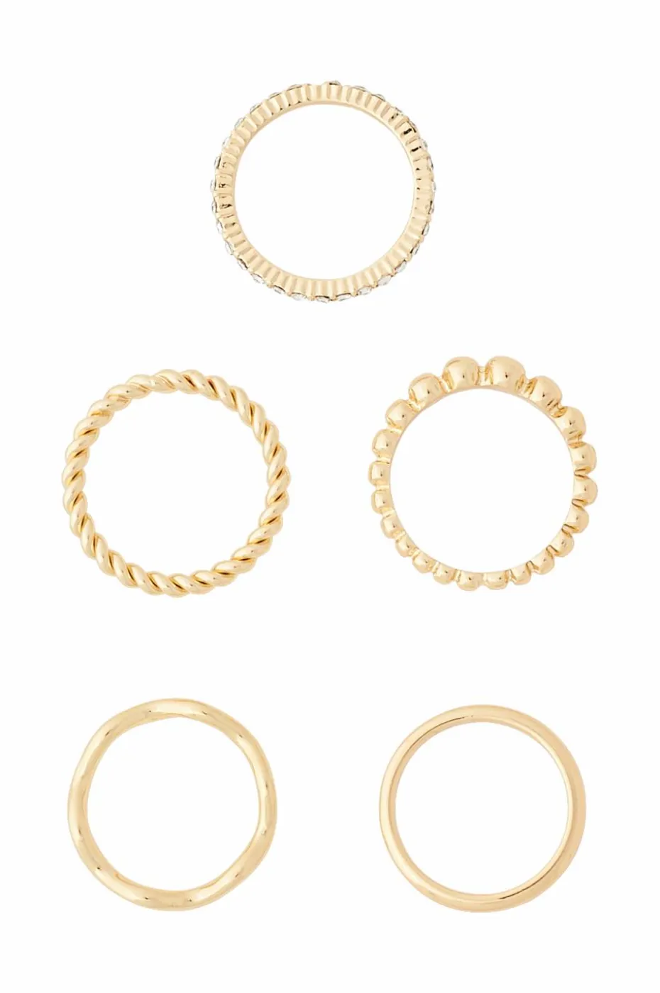 Ellos Collection Ringer 5-pakning