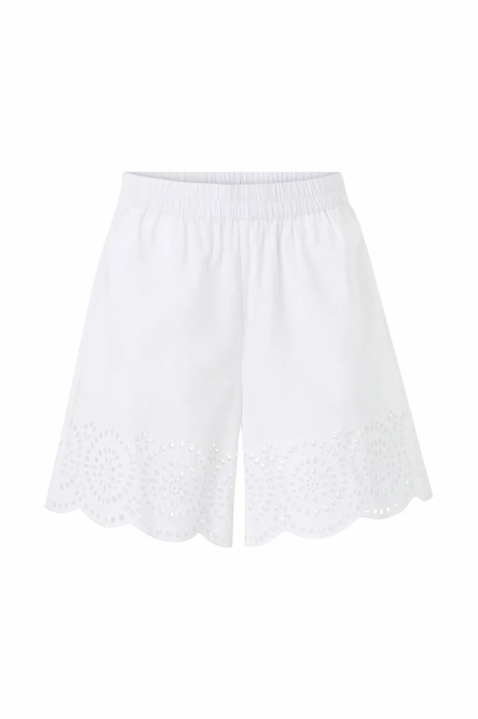 Ellos Collection Shorts med broderie anglaise