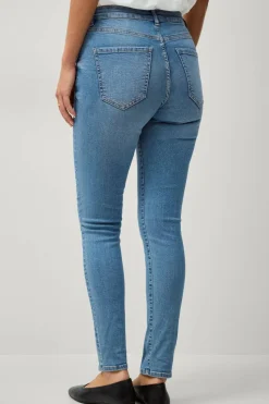 Ellos Collection Skinny stretchjeans med høy midje