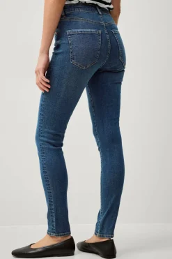 Ellos Collection Skinny stretchjeans med høy midje