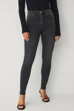 Ellos Collection Skinny stretchjeans med høy midje