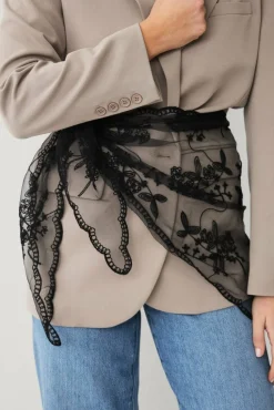 Ellos Collection Skjerf med broderi