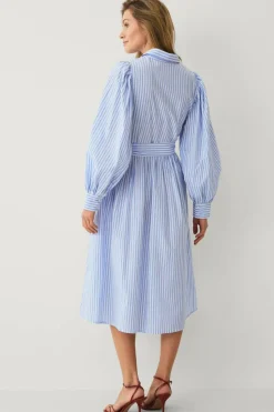 Ellos Collection Skjortekjole med knytbar tråd