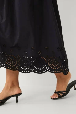 Ellos Collection Skjørt med broderie anglaise