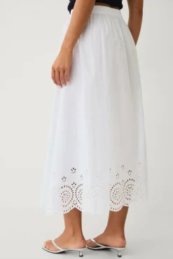 Ellos Collection Skjørt med broderie anglaise