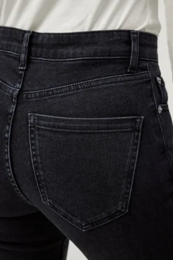 Ellos Collection Smale stretchjeans med høy midje