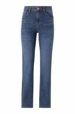 Ellos Collection Smale stretchjeans med høy midje