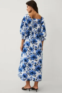 Ellos Collection Smock-kjole i bomull