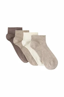 Ellos Collection Sneakerstrømper 4-pakning