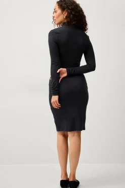 Ellos Collection Soft kjole med pologenser