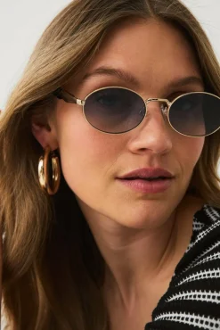 Ellos Collection Solbrille med metallramme