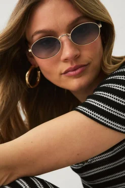 Ellos Collection Solbrille med metallramme