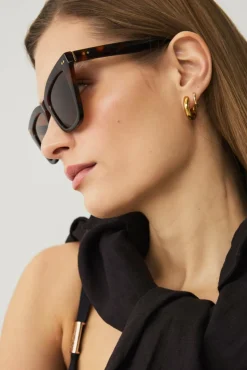 Ellos Collection Solbrille med kattøye-design