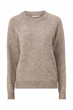 Ellos Collection Strikket genser med rund hals