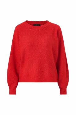 Ellos Collection Strikket pullover med rhinstener