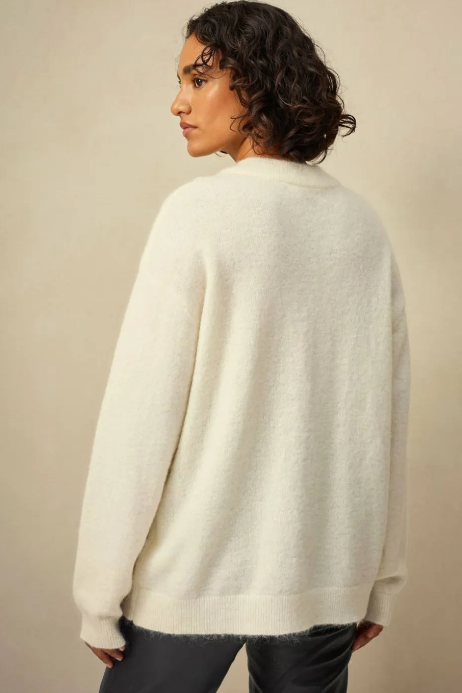 Ellos Collection Strikket genser av førsteklasses kvalitet