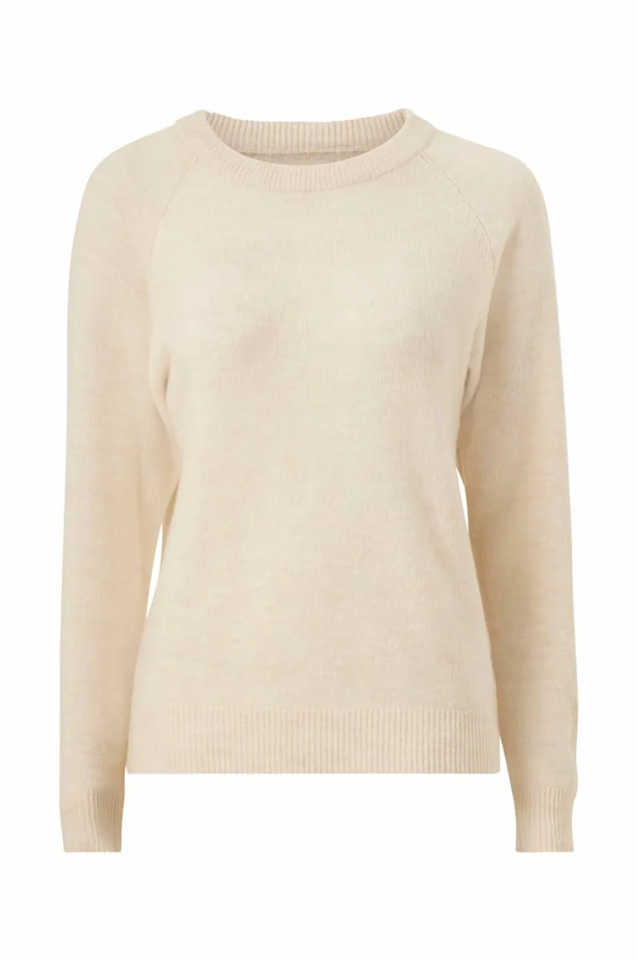 Ellos Collection Strikket genser med rund hals