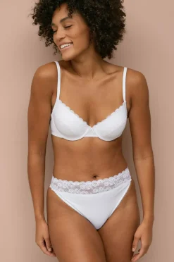 Ellos Collection Stringtanga med blondedetaljer, 2-pakning