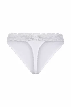 Ellos Collection Stringtanga med blondedetaljer, 2-pakning